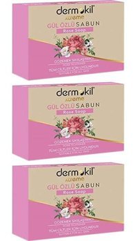 Dermokil Gül Katı Sabun 3x100 gr