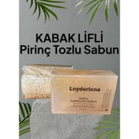 Loyderlena Kabak Lifli-Pirinç Katı Sabun 130 gr