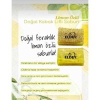 Kademgiller Doğal Kabak Lifli Kabak Lifli-Limon Katı Sabun 130 gr