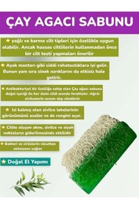 Du&Me Doğal Kabak Lifli Kabak Lifli-Çay Ağacı Katı Sabun 130 gr