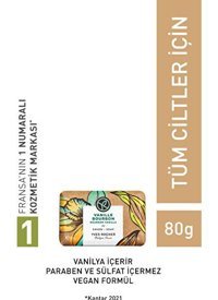 Yves Rocher Egzotik-Vanilya Katı Sabun 80 gr