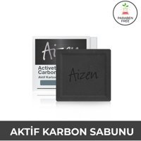 Aizen Aktif Karbon Aktif Karbon Katı Sabun 150 gr