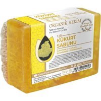 Organik Hekim Doğal Organik Kabak Lifli-Kükürt-Mantar Katı Sabun 120 gr