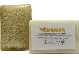 Ürünüm Şifalı Bitkiler Kabak Lifli-Keçi Sütlü-Papatya Katı Sabun 100 gr