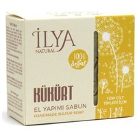İlyanatural Doğal El Yapımı Kükürtlü Katı Sabun 100 gr