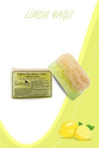Naturix Akne Karşıtı Kabak Lifli-Limon Katı Sabun 130 gr