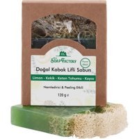 The Soap Factory Doğal VeganKayısı-Kekik-Keten Tohumu-Limon Katı Sabun 120 gr