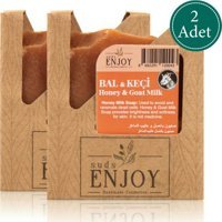 Sudsenjoyoil Doğal El Yapımı Bal-Keçi Sütü Katı Sabun 2x100 gr