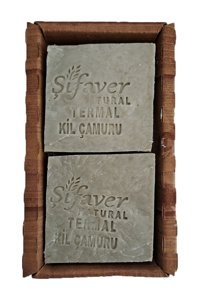 Şifaver Doğal El Yapımı Kil Katı Sabun 4x500 gr