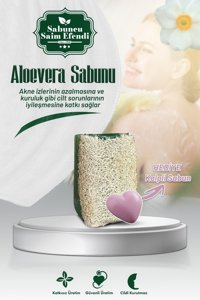 Saim Efendi 1968 Doğal Kabak Lifli Aloe Vera-Kabak Lifli Katı Sabun 100 gr