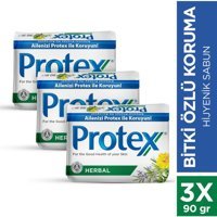Protex Bitki Özlü Katı Sabun 3x90 gr