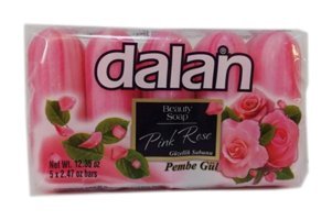 Dalan Gül Katı Sabun 5x70 gr