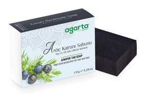 Agarta El Yapımı Ardıç Katranı Katı Sabun 150 gr