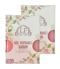Lafune Doğal Gül Katı Sabun 2x100 gr