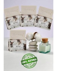 Hanımağa Doğal Eşek Sütü Katı Sabun 4x100 gr