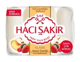 Hacı Şakir Meyve Tazeliği Katı Sabun 4x70 gr