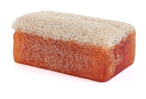 Mircotton Doğal Kabak Lifli Ballı-Kabak Lifli Katı Sabun 120 gr