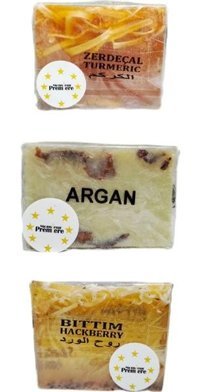 Monsieur Premiere Argan-Bıttım-Zerdeçal Katı Sabun 3x120 gr