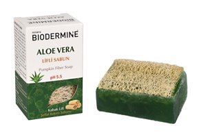 Biodermine Aloe Vera-Kabak Lifli Katı Sabun 130 gr