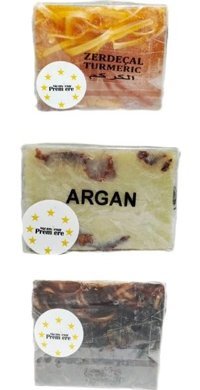 Monsieur Premiere Argan-Çikolata-Zerdeçal Katı Sabun 3x120 gr