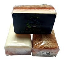 Abu Şifa El Yapımı Doğal Aktif Karbon Katı Sabun 3x120 gr