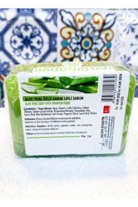 Sabunistan Aloe Vera-Kabak Lifli Katı Sabun 120 gr