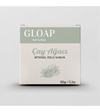 Gloap Natural Bitkisel Çay Ağacı Katı Sabun 150 gr