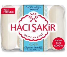 Hacı Şakir Klasik Klasik-Okyanus Katı Sabun 4x70 gr