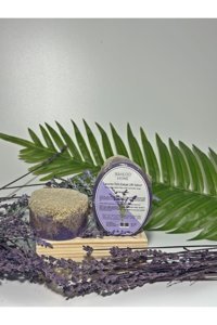 Bahloo Home Doğal El Yapımı Kabak Lifli-Lavanta Katı Sabun 120 gr
