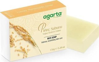 Agarta El Yapımı Doğal Pirinç Katı Sabun 150 gr