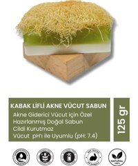 Neshlly Akne Karşıtı Kabak Lifli Katı Sabun 100 gr