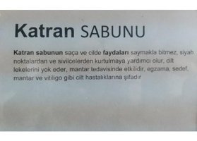 Kilis Yöresel Lezzetleri Katran Katı Sabun 100 gr