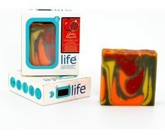 Olife Soap Doğal El Yapımı Nar Katı Sabun 3x100 gr