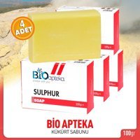 Super Sulphur Kükürtlü Katı Sabun 4x100 gr
