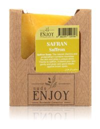 Enjoy Doğal El Yapımı Saç Ve Vücut Safran Katı Sabun 100 gr