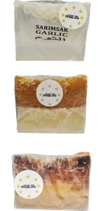 Monsieur Premiere Ballı-Labada-Sarımsak Katı Sabun 3x120 gr