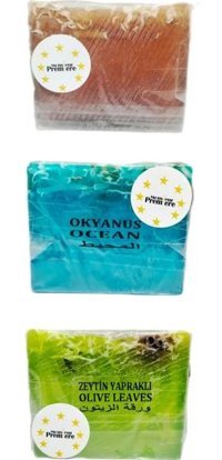 Monsieur Premiere Okyanus-Tarçın-Zeytin Yapraklı Katı Sabun 3x120 gr