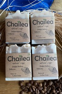 Chailea Doğal El Yapımı Kahve Katı Sabun 100 gr