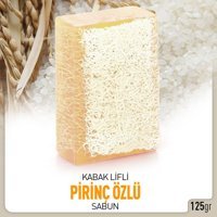 İsmail Aras Kabak Lifli-Pirinç Katı Sabun 125 gr