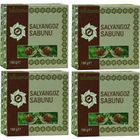 Biotama Doğal Salyangoz Özlü Katı Sabun 4x150 gr