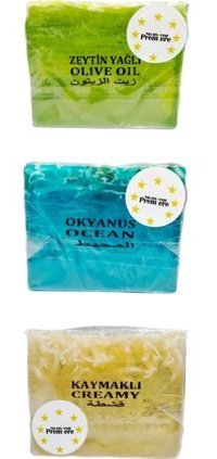 Monsieur Premiere Kaymak-Okyanus-Zeytinyağlı Katı Sabun 3x120 gr