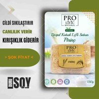 Pro Lific Natural Doğal Kabak Lifli Kabak Lifli-Pirinç Katı Sabun 130 gr