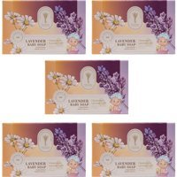 Gallipoli Lavender Bitkisel Lavanta-Papatya Katı Sabun 5x100 gr