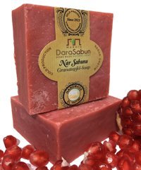 Dara Katı Sabun Doğal Nar Katı Sabun 2x140 gr