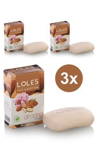 Lole'S Badem Katı Sabun 3x100 gr