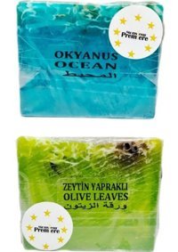 Monsieur Premiere Okyanus-Zeytin Yapraklı Katı Sabun 2x120 gr