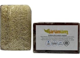 Ürünüm Şifalı Bitkiler Gliserinli-Kabak Lifli-Kakao Katı Sabun 100 gr