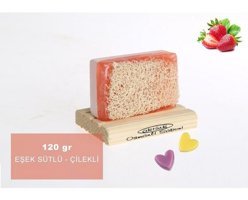 Aktürk Osmanli Katı Sabuni-Çilekli-Kabak Lifli Katı Sabun 120 gr