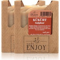 Suds Enjoy Doğal El Yapımı Kükürtlü Katı Sabun 2x100 gr
