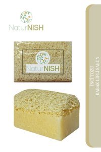 Naturnish Doğal Kabak Lifli Kabak Lifli Katı Sabun 120 gr